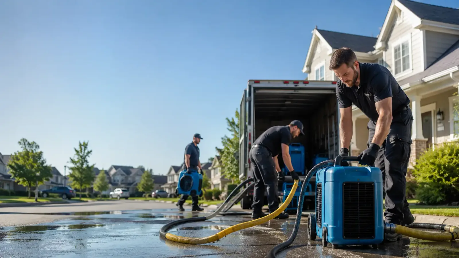 Water Damage Mitigation in Buckholts, TX